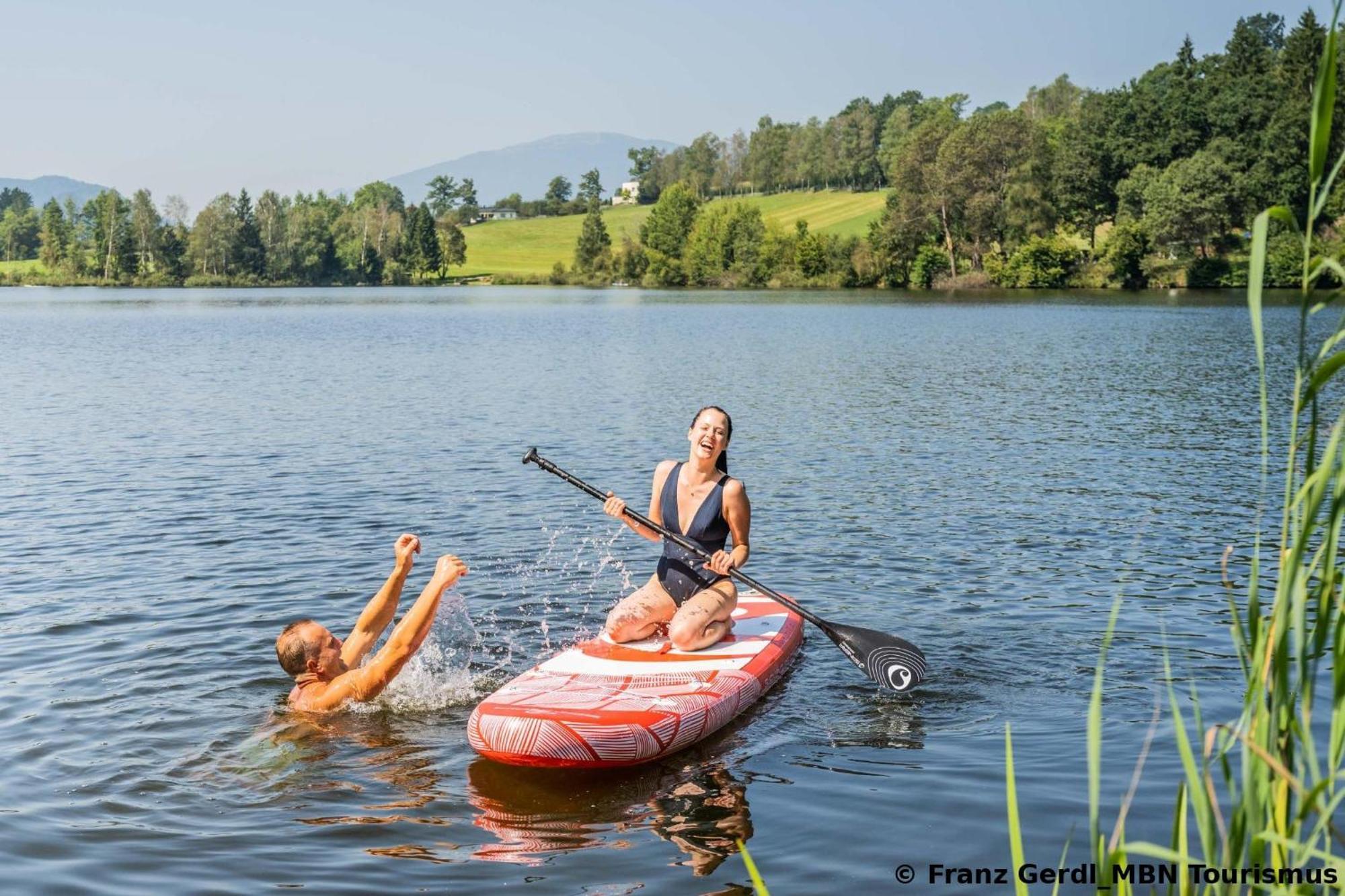 Ferienparadies Hecher Maltschachersee 펠드키르첸인칸텐 외부 사진